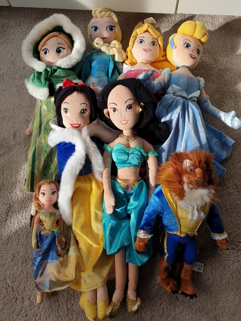 disney princess soft toy dolls